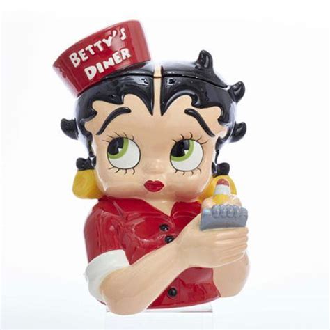 Betty Boop Diner Cookie Jar Entertainment Earth Collectible Cookie