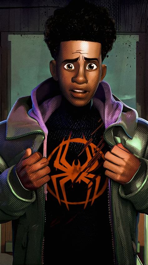 Miles Spiderman Marvel Spiderman Art Miles Morales Iphone Wallpaper