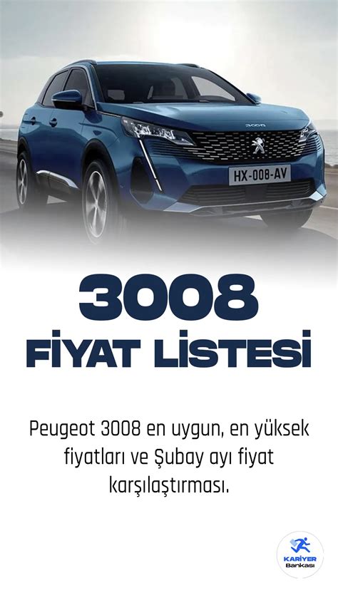 Peugeot Fiyat Listesi Mart