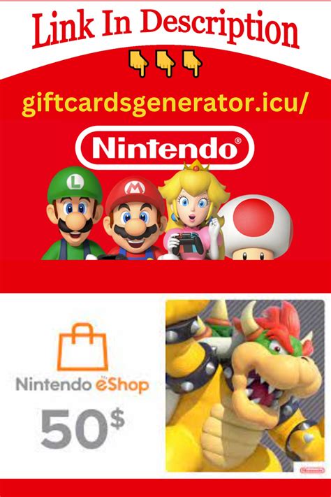 How To Get Free Nintendo Eshop Gift Card Artofit