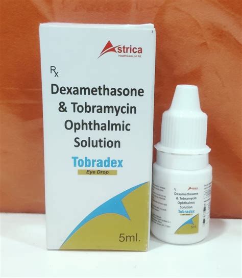 Tobradex Dexamethasone Tobramycin Opthlamic Solution At Rs Piece