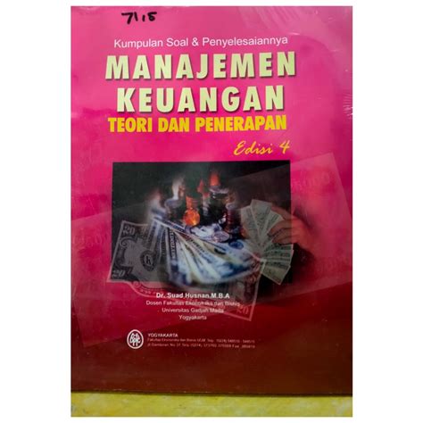 Jual Kumpulan Soal Penyelesaiannya Manajemen Keuangan Teori Dan