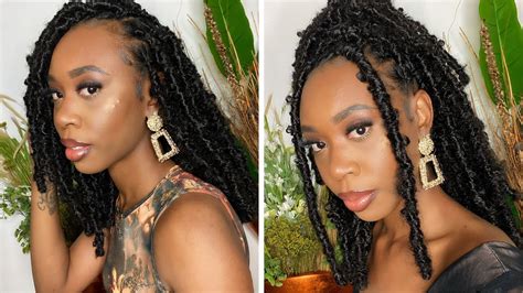 Fastest Crochet Butterfly Locs For Beginners Step By Step Janet Collection Youtube