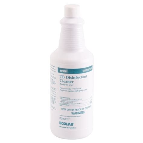 GuestSupply US Ecolab TB Disinfectant Cleaner 32oz 6143556