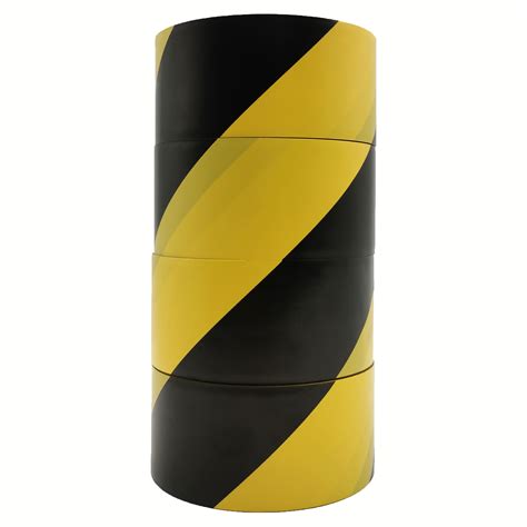 Pvc Floor Marking Tape Safety Hazard Warning Black Yellow Tape Buy