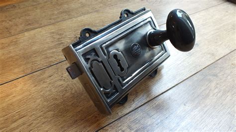 A Beautiful Decorative Traditional Rim Lock From British Ironmongery