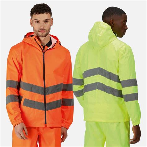 Regatta Hi Vis Pro Packaway Jacket TRW497