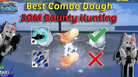 Best Combo Dough V2 One Shoot Sharkman Spikey Trident Blox Fruits