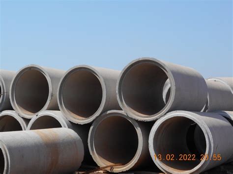 1200mm RCC Np3 Cement Hume Pipe For Construction Np 3 Np 4 At Rs