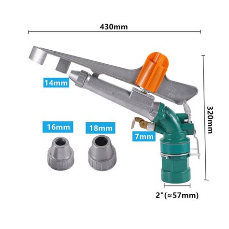 Agricultural Spray Gun PY30 PY40 PY50 Rain Gun Sprinkler Garden Water