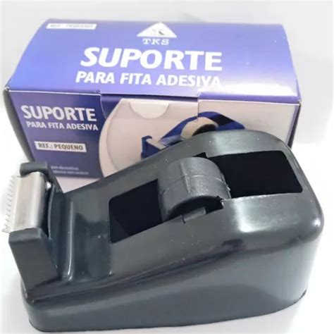 Suporte Fita Adesiva X Mm X Porta Durex Pequeno Preto Mercadolivre