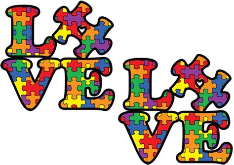 Ni284 Autism Awareness Puzzle Piece Car Decal Sticker