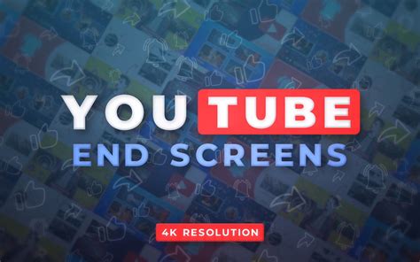 Youtube End Screens 4k V4 Premiere Pro Templatemonster