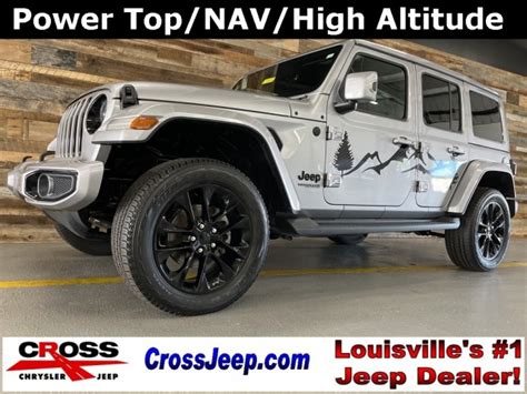 Pre Owned 2021 Jeep Wrangler Unlimited Sahara High Altitude 4d Sport Utility In Louisville