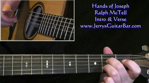 Ralph Mctell Hands Of Joseph Guitar Lesson Tab And Chords Jgb