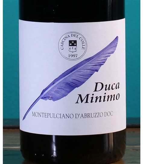 Cascina Del Colle Montepulciano D Abruzzo Duca Minimo D Vino