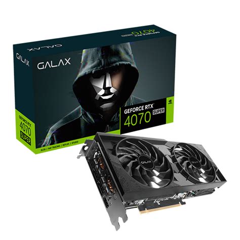 Galax Geforce Rtx™ 4070 Super 1 Click Oc 2x