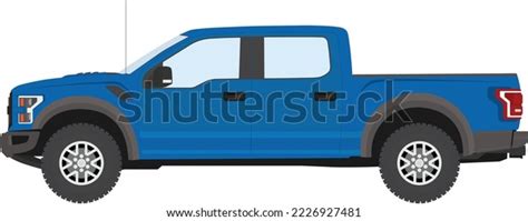 Ford F150 Raptor Truck Illustrator Stock Vector (Royalty Free ...