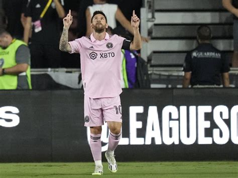 In Pics Lionel Messis Brace Powers Inter Miami To Comprehensive Vs Orlando City Sports