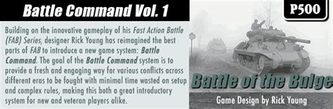 German Strategy In Battle Command The Bulge Insidegmt