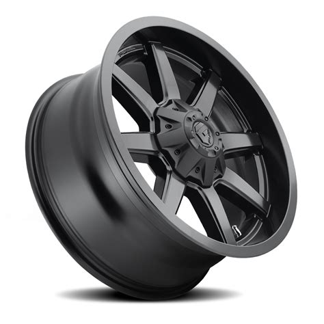 Aluminum Wheels 20x9 Maverick D436 Satin Black Fuel Off Road Wheels