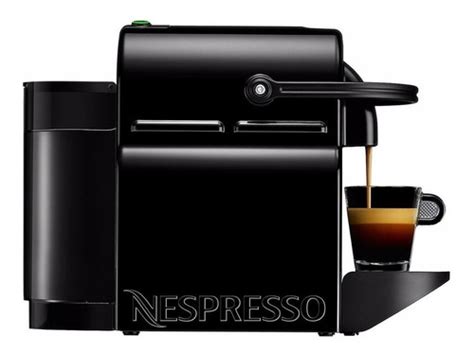 Cafetera Nespresso Inissia D40 automática negra para cápsulas monodosis