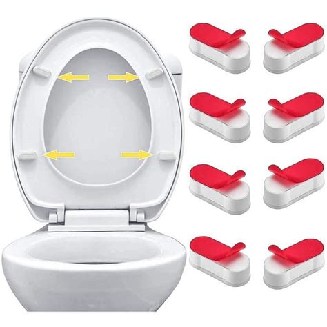 Kit De Tampon Abattant Wc Pi Ces Butoirs De Si Ge De Toilette Pi Ces