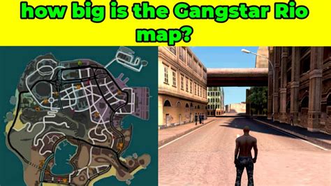 How Big Is The Gangstar Rio Map Walking Across The Map Youtube