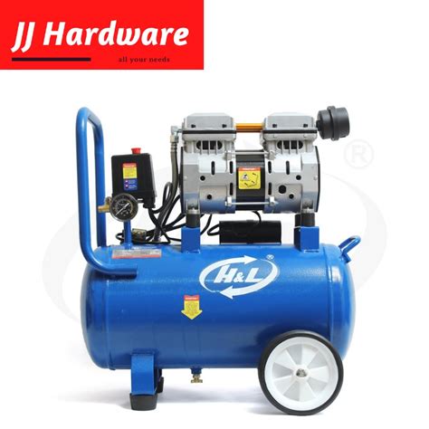 Jual H L Kompresor Udara Angin Listrik Air Compressor 3 4 HP 24L Oiless