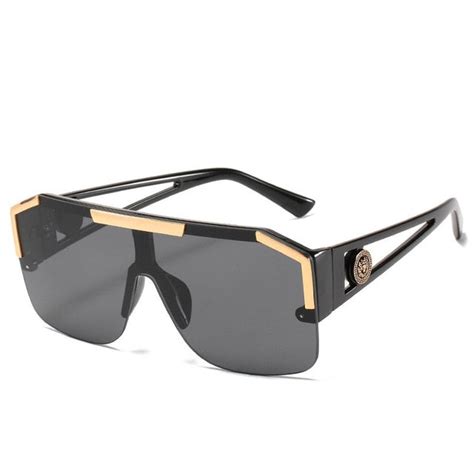 Metal Hinges Style Shield Sunglasses Fanfreakz