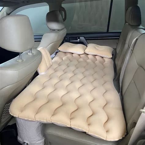 Cama Inflável Colchão Carro Bege Viagem Suv Sedan Universal