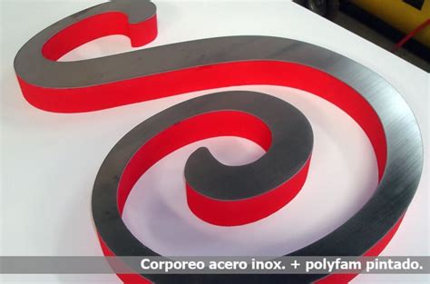 Letras Corporeas Pvc Acero Genesis Lettersystems