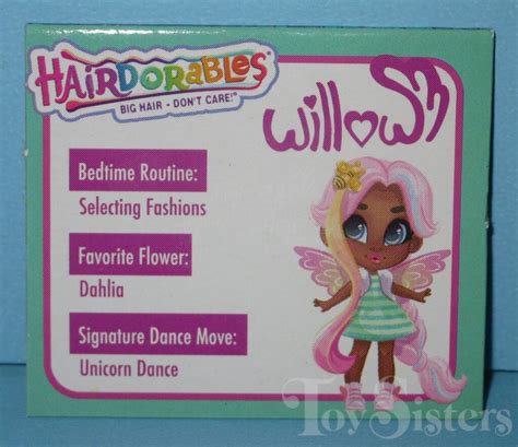 Hairdorables Series Three Willow Flower Doll Toy Sisters