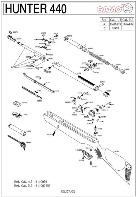 Despiece De Carabina Gamo Hunter