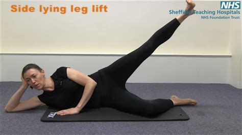 Pelvic Health Education Side Lying Leg Lift Youtube