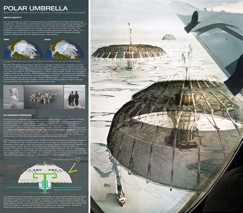 Polar Umbrella Skyscraper By Derek Pirozzi To Regenerate The Arctic Ice