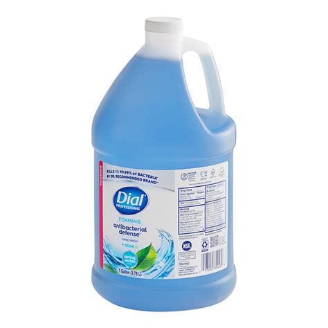 Dial Antibacterial Defense Dia Gallon Spring Water Foaming Hand