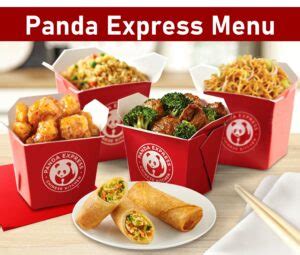 Panda Express Menu (2023) - Menu Food Price