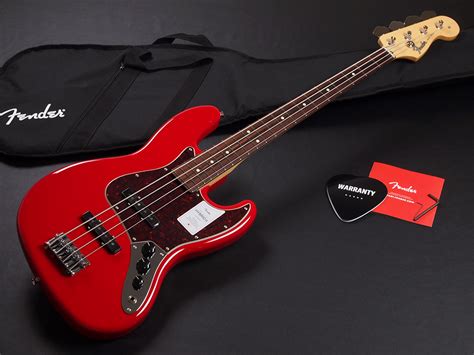 Fender Made In Japan Hybrid Ii Jazz Bass Rosewood Fingerboard Modena