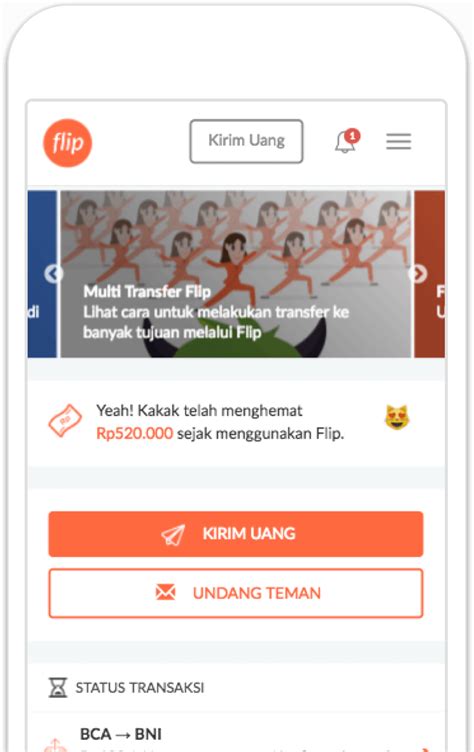 Flip Adalah Aplikasi Untuk Melakukan Transfer Antar Bank Tanpa Biaya