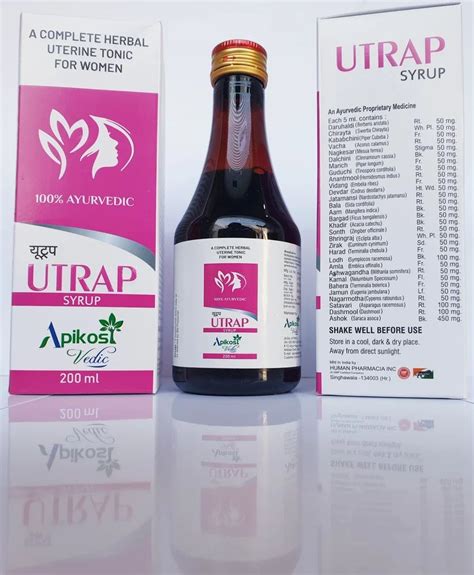 Ayurvedic Utrap Syrup Packaging Type Box At Bottle In Ambala