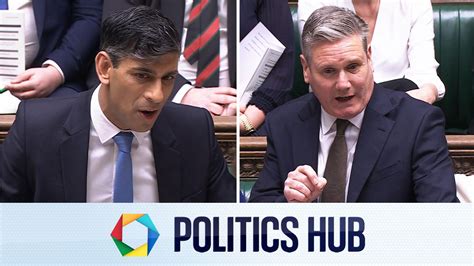 Politics Latest Very Personal Pmqs As Rishi Sunak And Keir Starmer