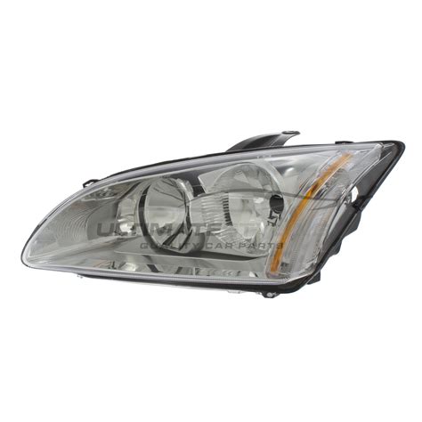 Ford Focus Headlight Headlamp Passenger Side Lh Halogen