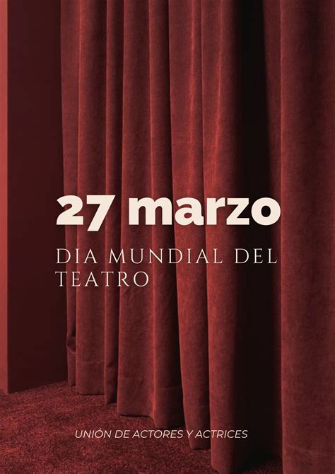 Mensaje Del D A Mundial Del Teatro Samiha Ayoub