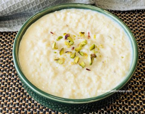 Quick Kheer Recipe How To Make Quick Kheer Indian Food Forever