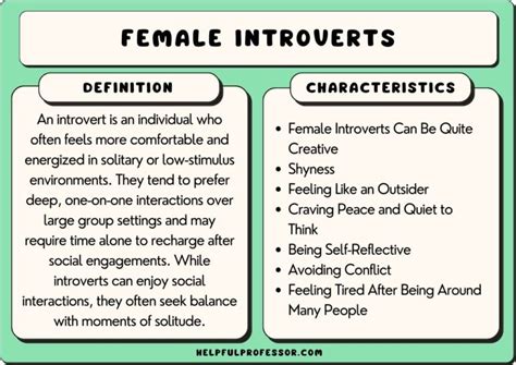 10 Characteristics Of Female Introverts 2025