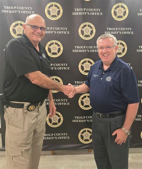 This week Sheriff James... - Troup County Sheriff's Office