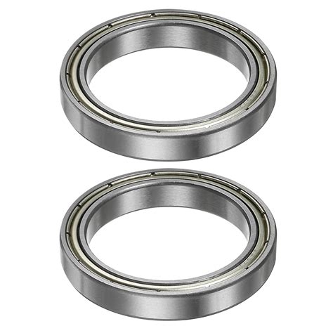 HARFINGTON 2pcs 6807ZZ Deep Groove Ball Bearings 35mm Bore 47mm OD 7mm