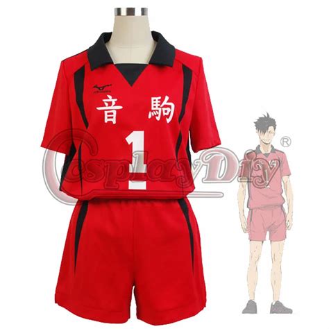 Anime Haikyuu cosplay No.1 Jersey Costume Nekoma High School Uniform ...