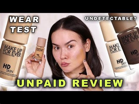 New Make Up For Ever Hd Skin Foundation Full Review Maryam